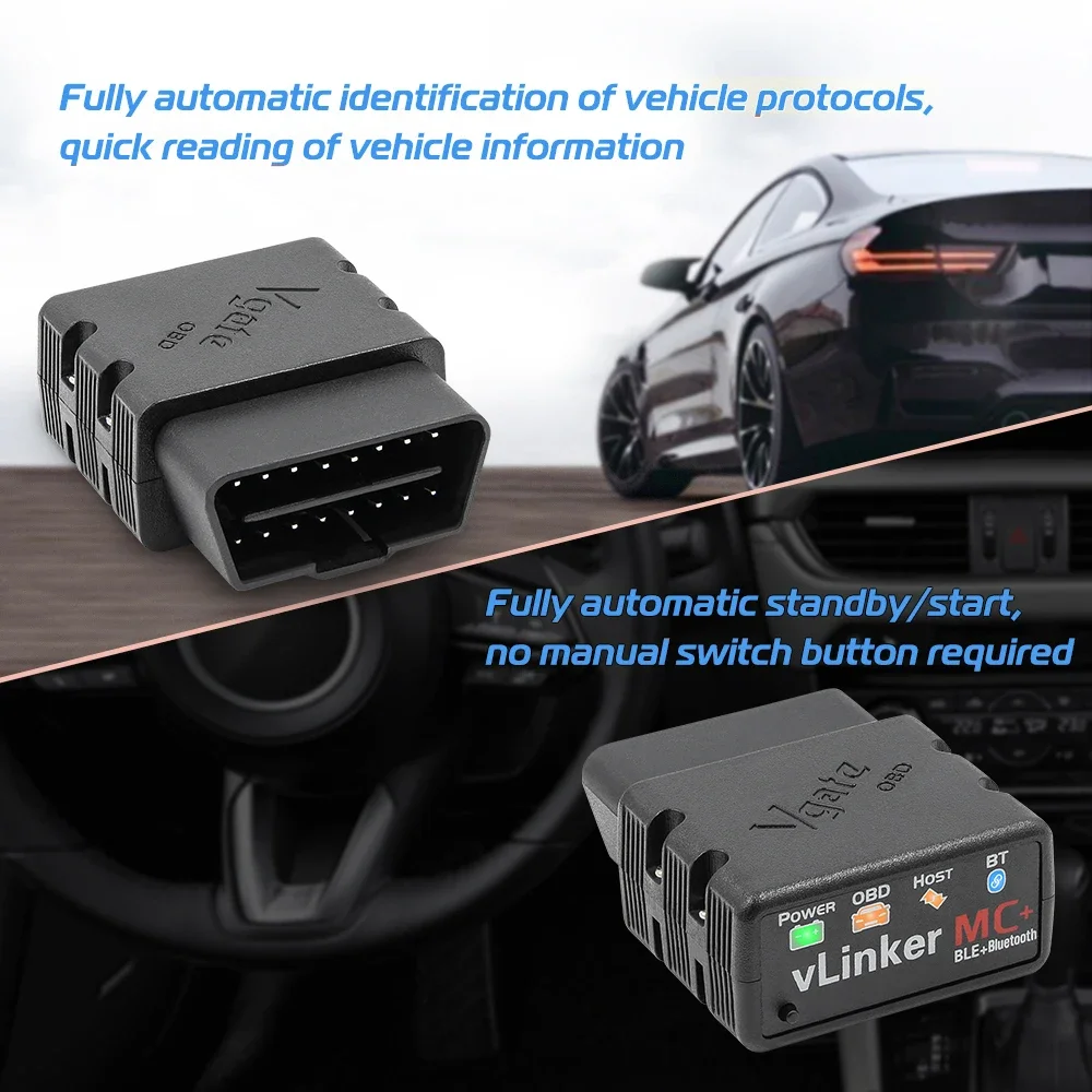 vgate vlinker mc+ obd2 bluetooth 4.0