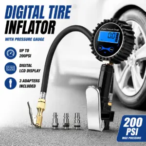 inflador de pneus digital 200psi