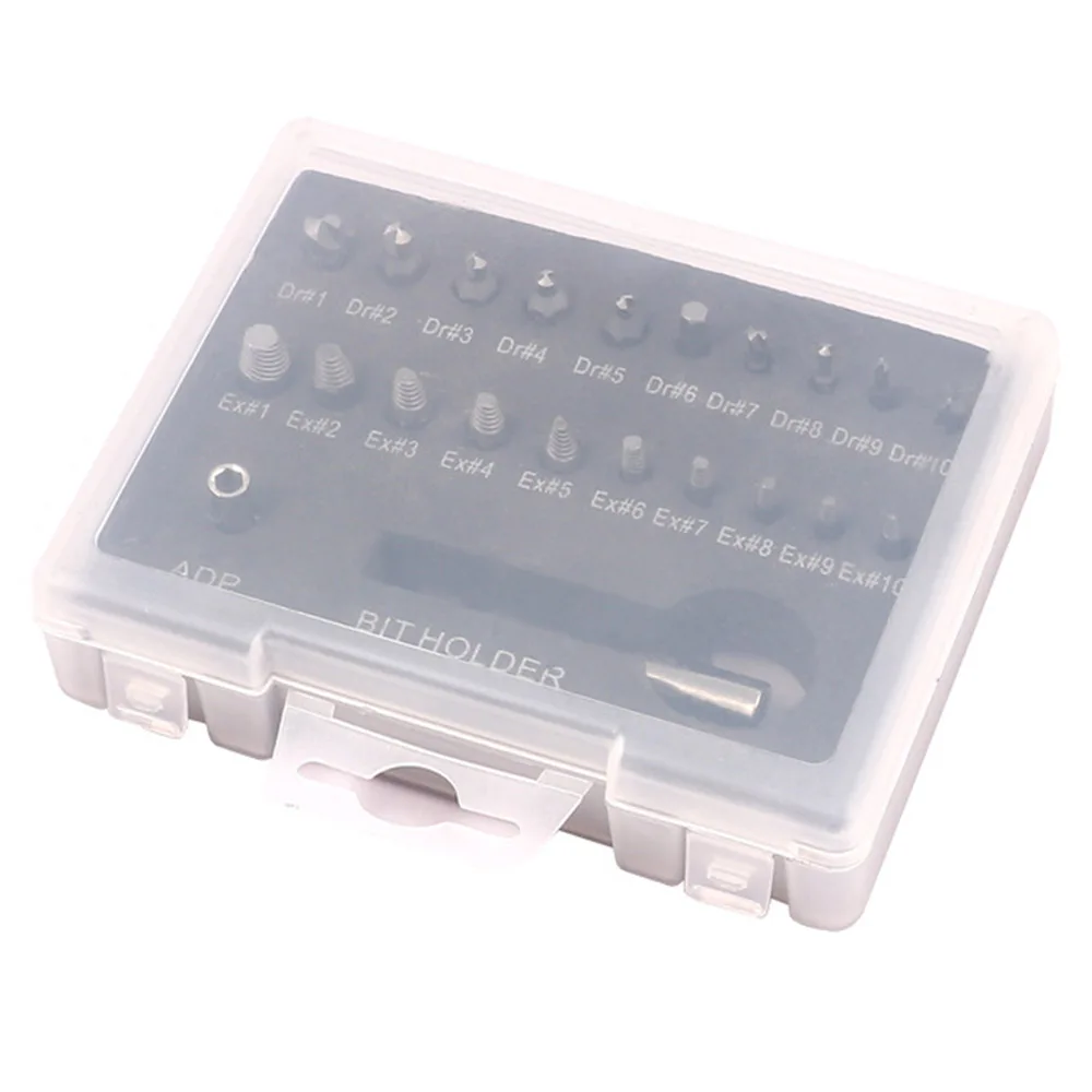 Kit Extrator de Parafuso Danificado 22 Peças Aço Rápido - Imagem 6