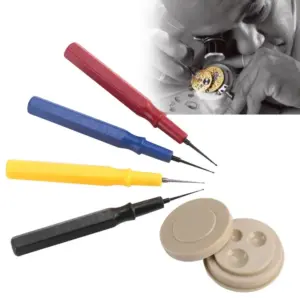 kit ferramentas relojoeiro copo canetas óleo