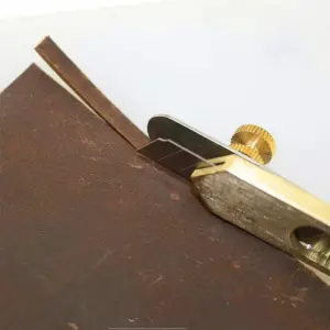 cortador de couro cobre incisão