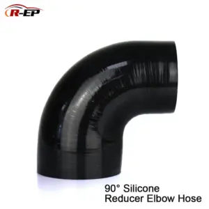 tubo cotovelo redutor silicone 90 graus 38mm