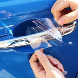 película protetora maçaneta carro transparente