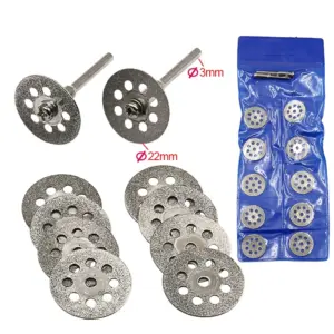 discos de corte diamantados 22mm ferramenta rotativa