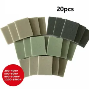 kit 20 esponjas lixa bloco