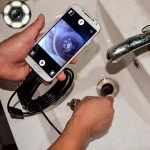 câmera endoscópica usb android