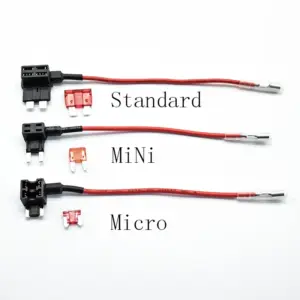 adaptador adiciona circuito fusível automotivo 12v
