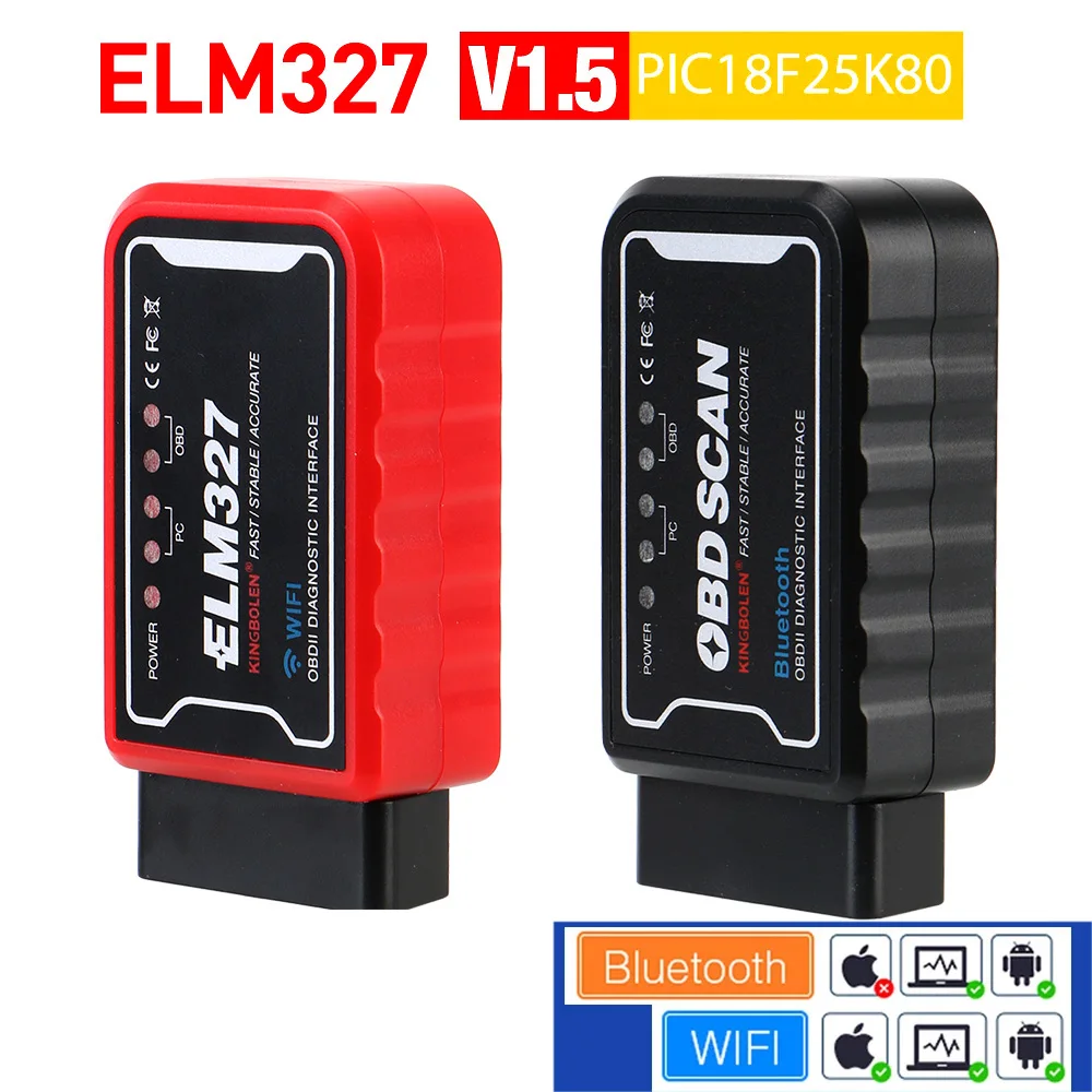 scanner automotivo ELM327 WiFi OBD2
