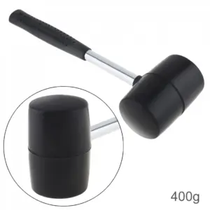 martelo borracha aço 400g
