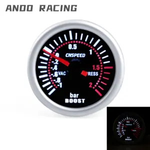 manômetro turbo boost 52mm 12v