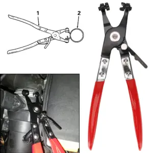 alicate abraçadeira mangueira automotiva