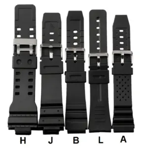 pulseira de borracha para relógio 16mm