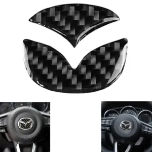 adesivo volante fibra carbono mazda cx-5