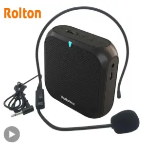 megafone portátil amplificador voz 5w