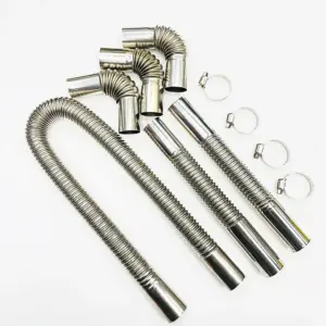 conector tubo escape aquecedor 25mm