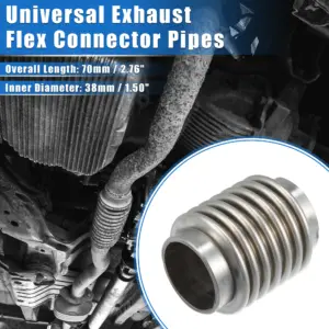 tubo flexível de escape universal 38mm