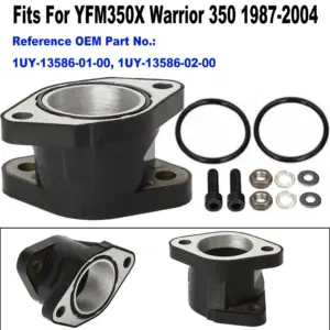 adaptador coletor admissao carburador yamaha warrior 350