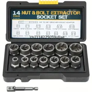 kit soquetes impacto extratores parafusos