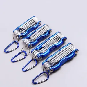 chave allen dobrável hexagonal torx