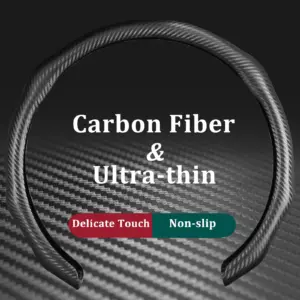 capa de volante fibra de carbono universal