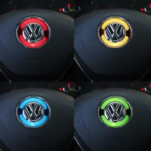 adesivo circulo volante volkswagen