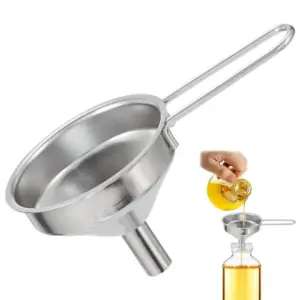 mini funil aço inoxidável