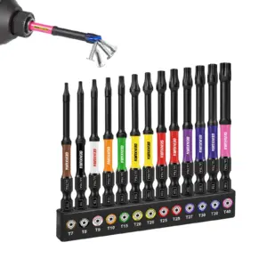 jogo bits torx magnético 13 peças