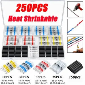 kit conector de fio selado por solda