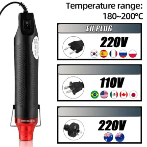 pistola de ar quente portátil 300w