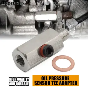 adaptador t sensor pressão óleo 1/8 npt