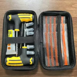 kit reparo pneu parafuso cimento borracha