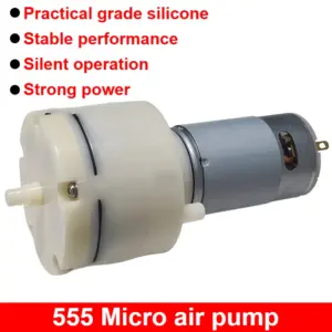 mini bomba de vácuo diafragma 12v 24v