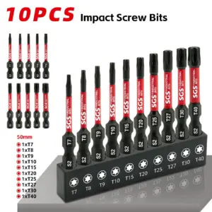 jogo de brocas torx 50mm