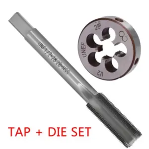 kit macho e cossinete 1/2-28 unef
