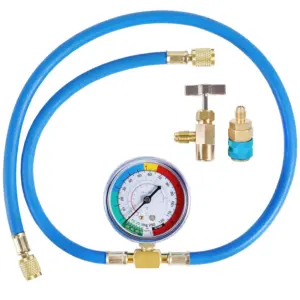 kit recarga ar condicionado r134a mangueira