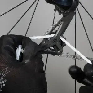 limpador de corrente de bicicleta