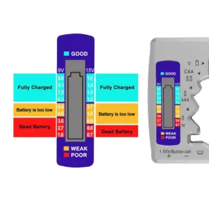 medidor de tensão e capacidade de bateria bt-886