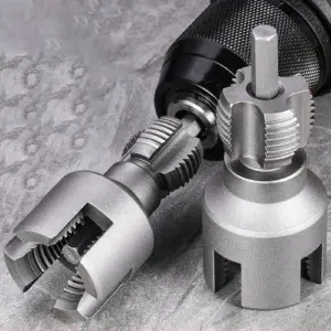 kit rosqueador tubo pvc 1/2 3/4