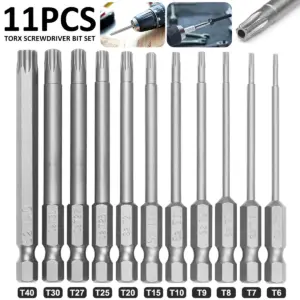 conjunto de bits torx 1/4 polegada