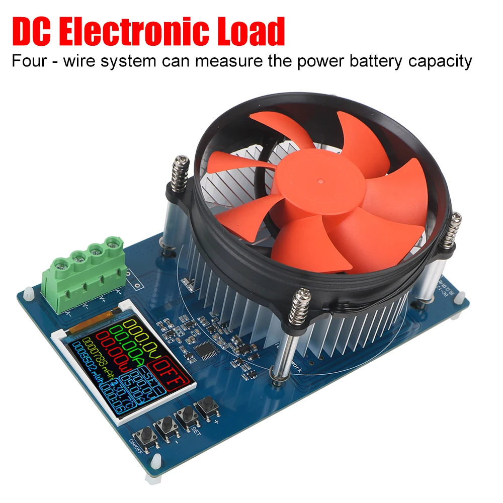 Descarregador de Bateria 150W 20A DC com Teste de Lítio - Imagem 3