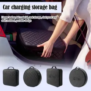 bolsa organizadora cabo carregador veiculo eletrico