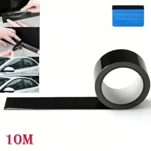 vinil adesivo envelopamento automotivo preto brilhante