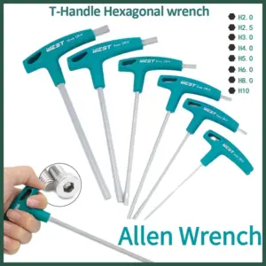 chave allen hexagonal alça t