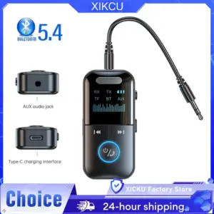adaptador bluetooth 5.4 aux gt69