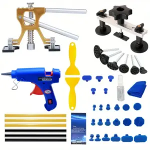 kit reparo amassados automotivo azul