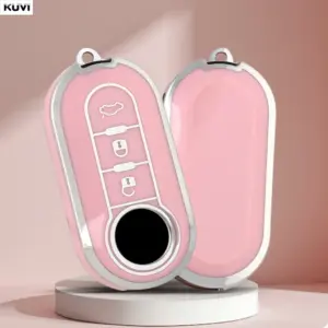 capa chave tpu fiat 500 vermelha