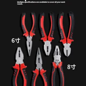 kit 3 alicates universal bico corte