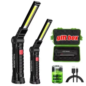 lanterna cob led recarregável usb
