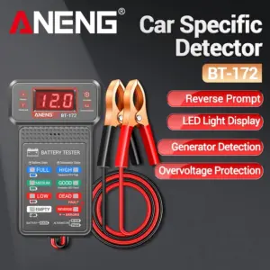 testador digital de bateria automotiva 12v