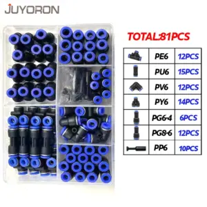 kit conector mangueira ar 6mm